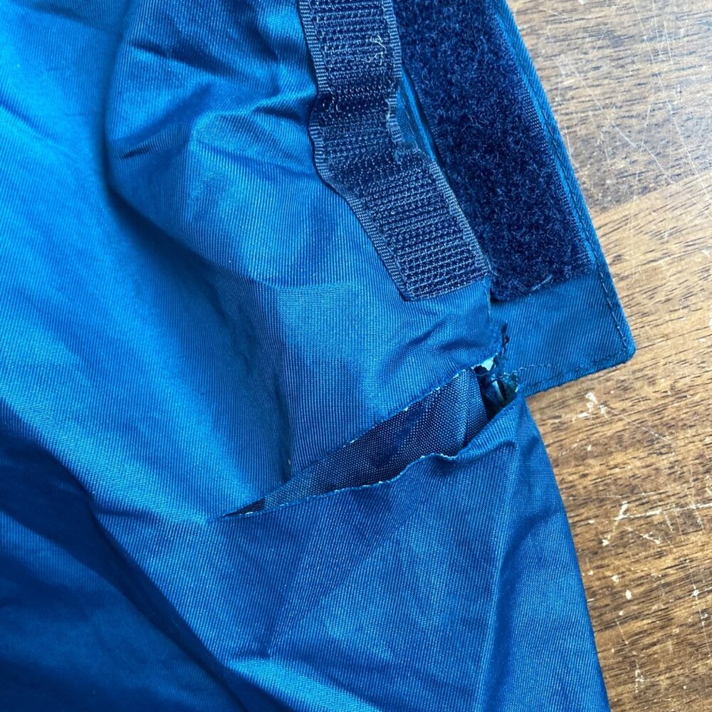 Italian Navy Bibs Military Surplus Size XL Italy Waterproof Rain Pants - Picture 8 of 8